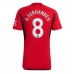 Manchester United Bruno Fernandes #8 Replika Hemma matchkläder 2023-24 Korta ärmar